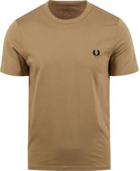Fred Perry T-shirt T-Shirt Ringer M3519 Beige