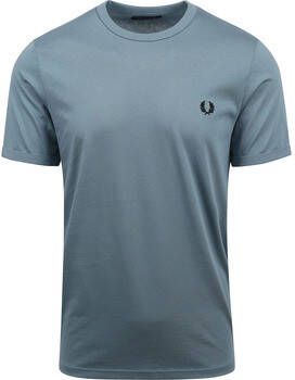 Fred Perry T-shirt T-Shirt Ringer M3519 Blauw
