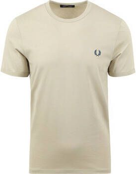 Fred Perry T-shirt T-Shirt Ringer M3519 Lichtbeige