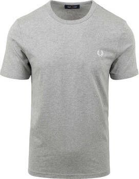 Fred Perry T-shirt T-Shirt Ringer M3519 Lichtgrijs