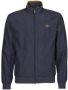 Fred Perry Sportieve Nylon Jas met Handtekening Detail Blue Heren - Thumbnail 3