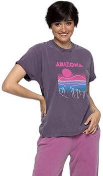 French Disorder T-shirt Korte Mouw T-shirt femme Mika Washed Arizona