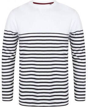 FRONT ROW T-shirt Korte Mouw T-shirt breton ches longues