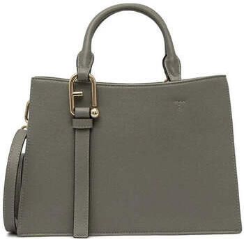 Furla Shoppers & Totes Nuvola M Tote in groen - Foto 5