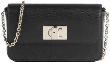 Furla Zwarte Mini Crossbody Tas met Arco Logo Black Dames