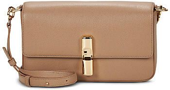 Furla leren crossbody tas Iride S beige - Foto 4