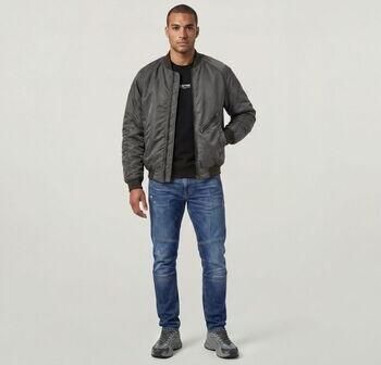 G-Star RAW GA-1 Lightweight Padded Bomberjack Grijs Heren - Foto 7