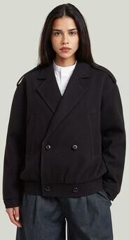G-Star Raw Blazer D30002-D200 BOMBER TRENCH-6484 BLACK