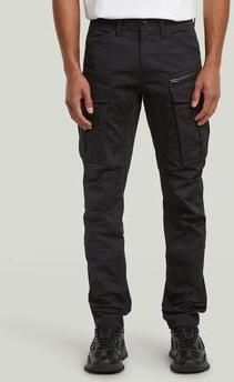 G-Star Raw Cargobroek D02190-E064 ROVIC ZIP 3D REG TAPARED-6484 DK BLACK