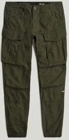 G-Star RAW 3D Regular Tapered Cuffed Cargobroek Groen Heren