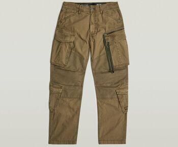 G-Star Raw Cargobroek D25219 D388 ROVIC ZIP 3D LOOSE-H526 OVERDYE DESERT PALM GD