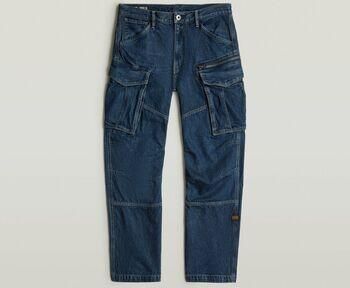 G-Star Raw Cargobroek D26149-D317 ROVIC 3D LOOSE DENIM-H146 WORN IN WATERCOURSE