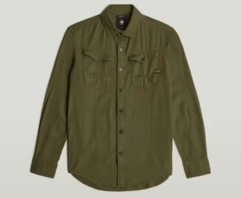 G-Star RAW Arc 3D Slim Overhemd Grijs Heren