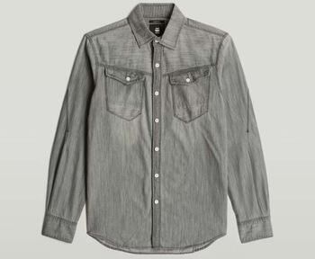 G-Star RAW Arc 3D Slim Shirt Midden blauw Heren