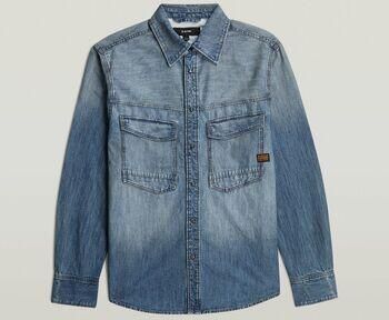 G-Star Raw Overhemd Lange Mouw D23006-D539 DAKOTA-H092 VINTAGE DIRTBAG