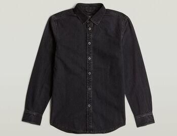 G-Star Raw Overhemd Lange Mouw D27681-D942-H497 WORN IN OYSTER