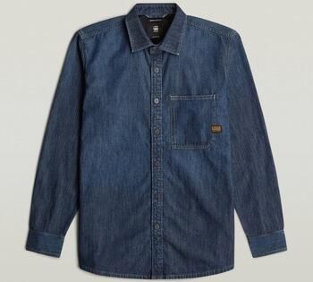 G-Star Raw Overhemd Lange Mouw Regular 1 Pkt Shirt Ls