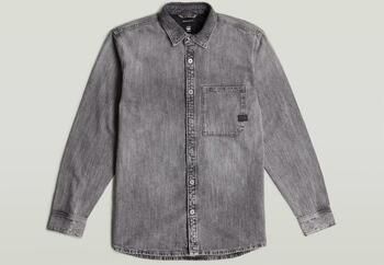 G-Star Raw Overhemd Lange Mouw REGULAR 1 PKT SHIRT LS