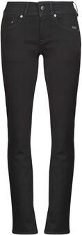 G-Star RAW Midge Slim Straight Jeans Zwart Dames - Foto 7