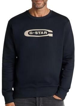 G-Star RAW Old Skool Crew Sweater Long Sleeve Zwart Heren - Foto 3