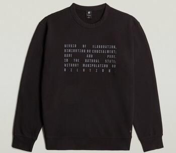 G-Star Raw Sweater TEXT GRAPHIC R SW