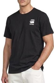 G-Star RAW Chest Logo T-Shirt Zwart Heren - Foto 6