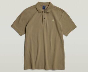 G-STAR RAW Heren Polo's & T-shirts Dunda Slim Polo S\s Khaki - Foto 5