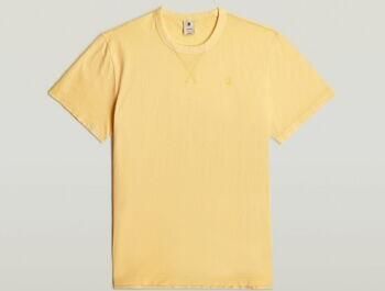G-Star Raw T-shirt D24449 2653 NIFOUS-H187 LT BUFF YELLOW