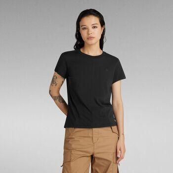 G-Star Raw T-shirt D24499-4107 FRONT SEAM R T-6484 BLACK