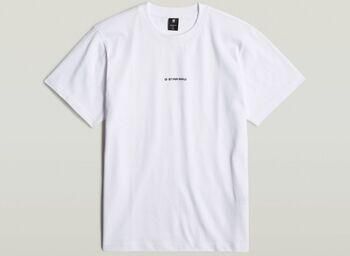 G-Star Raw T-shirt D25677-C336 CENTER CHEST-110 WHITE