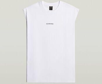G-Star Raw Tanktop met labelprint model 'Boxy'