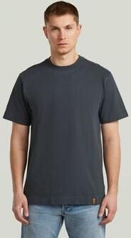 G-Star RAW GS-01 Washed T-Shirt Donkerblauw Heren - Foto 6