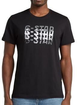 G-Star RAW Faded T-Shirt Zwart Heren