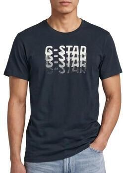 G-Star RAW Faded T-Shirt Donkerblauw Heren