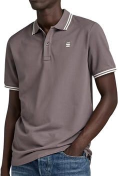 G-Star RAW Dunda Slim Stripe Polo Grijs Heren