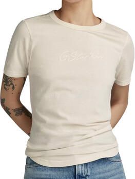 G-Star RAW Autograph Slim Top Beige Dames