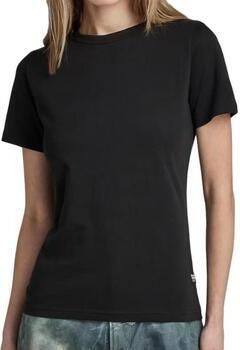 G-Star RAW T-shirt Nysid RAW. slim r t wmn met logo zwart - Foto 4