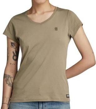 G-Star RAW Eyben Slim V-Hals Top 2.0 Groen Dames