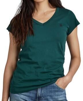 G-Star RAW T-shirt van biologisch katoen groen - Foto 3