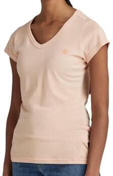 G-Star RAW T-shirt Eyben van biologisch katoen lichtroze - Foto 3