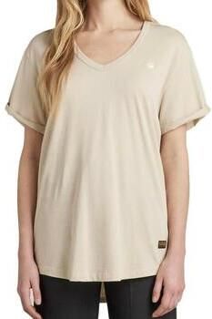 G-Star RAW Lash Fem Loose T-Shirt Beige Dames