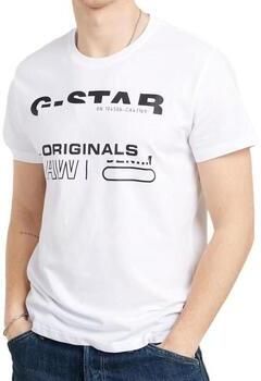 G-Star RAW Originals T-Shirt Wit Heren