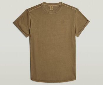 G-Star Raw T-shirt Korte Mouw D16396 2653 LASH G.D.-H413 DESERT PALM GD