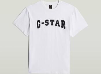 G-Star Raw T-shirt Korte Mouw D26840 C336 Felt Logo R T