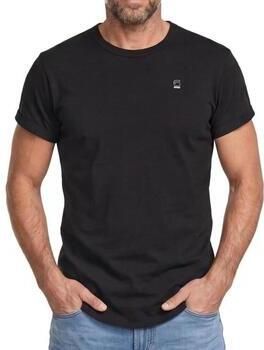 G-Star RAW Roll Up Relaxed T-Shirt Zwart Heren