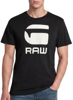 G-Star RAW Logo Slim T-shirt Zwart Heren - Foto 5