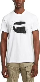 G-Star RAW T-shirt Spray G Logo met ronde hals - Foto 7
