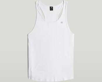 G-Star RAW Lash Muscle Tanktop Wit Heren