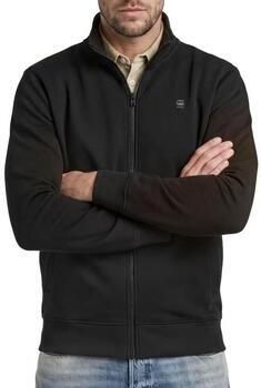 G-Star RAW Core Zip Stand Up Collar Sweater Zwart Heren