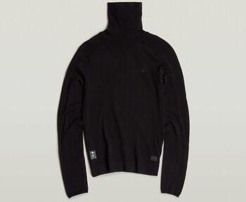 G-Star RAW Core Slim Gebreide Coltrui Zwart Dames